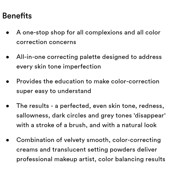 STILA CORRECT & PERFECT ALL-IN-ONE COLOR CORRECTING PALETTE. - Picture 9 of 10